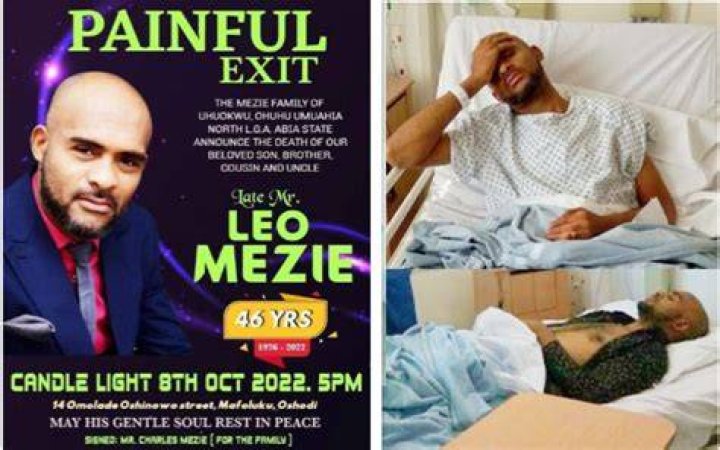 
Burial plans for Leo Mezie has been announces 