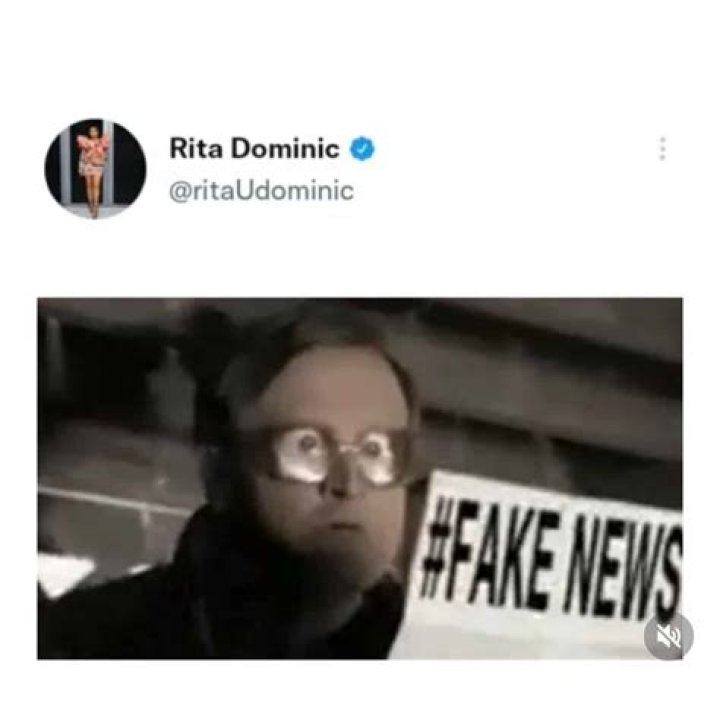 
‘Fake News’ – Rita Dominic Reacts To Viral News She Welcomed Set Of Twins 