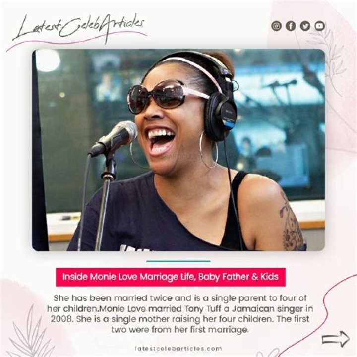 Inside Monie Love Marriage Life, Ex-Husband, Divorce, Baby Father & Kids