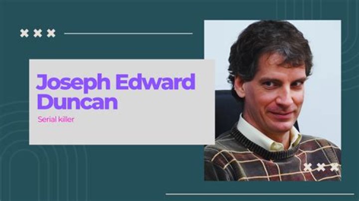 Joseph Edward Duncan Facts, Age, Birthday, Wikipedia, Who, Family, Biography