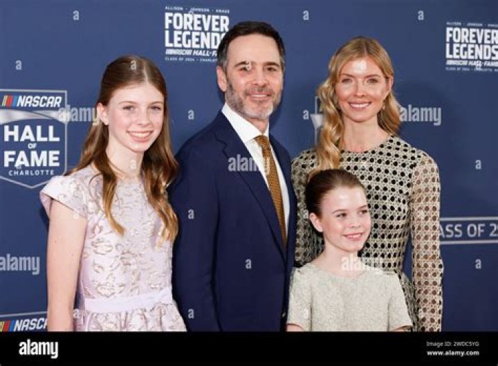 
Lydia Norriss and Genevieve Marie Johnson: Jimmie Johnson NASCAR Children 