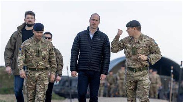 
Prince William Pays A Surprise Visit To Ukrainian-Polish Troops 