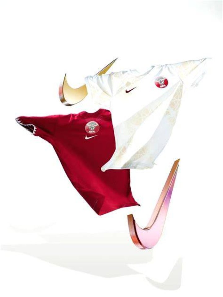 
Qatar changes national emblem, unveils new World Cup jersey 