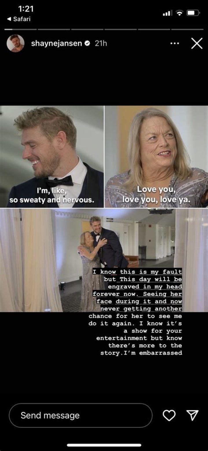 Who Is Karen Jansen? Love Is Blind Star Shayne Jansen Mom Death Cause And Family Details