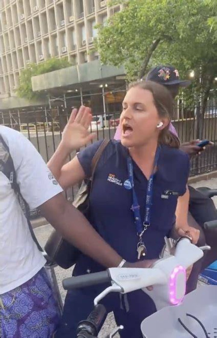 
Who is Sarah Comrie, New York woman accused of ‘stealing’ Citi Bike from Black man in viral video? 