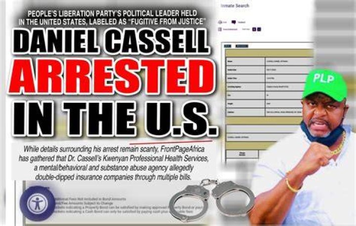 Why Is Liberian Presidential Candidate Daniel Cassell Arrested In The US And In Clayton County Jail?